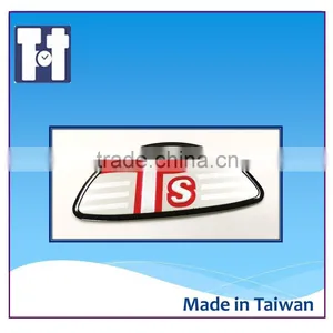 Carmine Car Epoxy Classical Metal Aluminum Sticker thumbnail-4