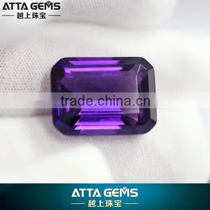 Lab Created Amethyst 16x12mm Synthetic Large Amethyst Crystal thumbnail-1