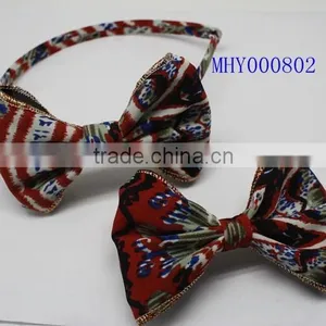 the Populared Wholesale Elegant Korean Hair Clip Hair Bow Set for Young Girls thumbnail-1