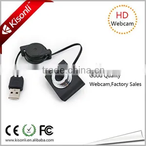 Retractable Clip USB Webcam Computer PC USB Webcam Camera With Definition 2.0 5.0 Mega Pixels thumbnail-2