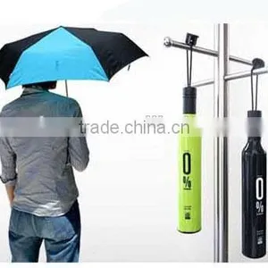 Promotion Gifts Customized Logo Printed Bottle Umbrella thumbnail-5