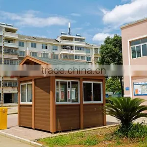 FRSTECH WPC STOCK CO LTD Waterproof Tiny House 12 Square Meter Waterproof Anti-UV Stylish WPC House Red Sandal Wood Importers thumbnail-3