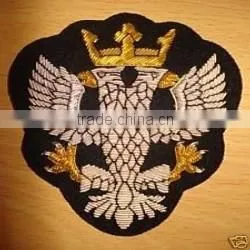 Wholesale Made i Pakistan Hand Embroidered UK Blazer Pocket Badge thumbnail-1