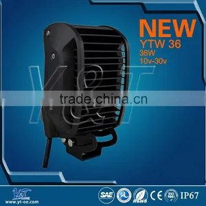 Water Proof Quad Row 4 Inch 36w Led Bar Light 2520lm Aluminum Rigid Led Light Bars thumbnail-3