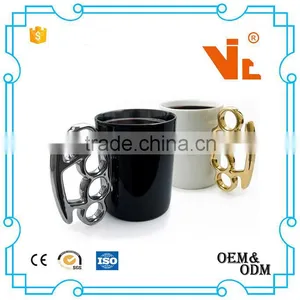 V-CM05 330ML Custom Color Ceramic Coffee Mugs With Handle thumbnail-1