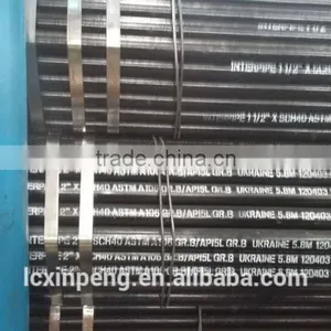 ASTM A106GR.B SEAMLESS STEEL TUBE MADE IN CHINA thumbnail-2