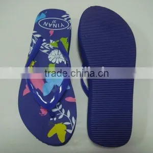 663 LOULUEN Wholesale Women Fashional EVA Wedge Flip Flop Sandals thumbnail-2