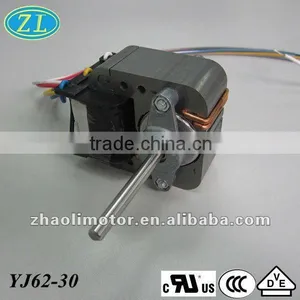 High Torque Low Rpm Electric Motor Ac Small Gear MotorYJ62-30:100-240V,50/60HZ,Insulation Class A/E/B/F/H thumbnail-1
