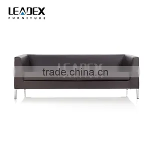 Hot Selling Office Furniture Comfortable Commerical PU Sofa thumbnail-3