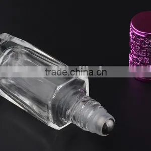 10 ml Hexagonal Colorful Transparent Glass Bead Bottle uv Ball Perfumel Bottle thumbnail-6