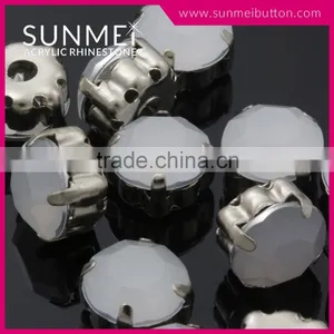 High Quality Square Shape Plastic Rhinestone Trimming for Dress thumbnail-6