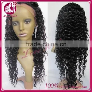 Wholesale Full Lace Wig Cheap Brazilian Virgin Human Hair Wig for Black Women thumbnail-1
