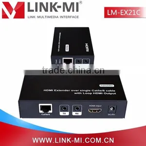 LINK-MI LM-EX21C 50M EXTENDER Transmitter Receiver With 1xlooping HDMI Output 3D 1080P EDID Bi-Direction Wideband IR thumbnail-4