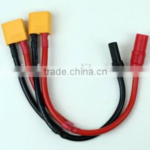 XT90 to AS150 XT150 Parallel Battery Adapter Y Cable Dual DJI S1000 S900 S1000+ XT90 thumbnail-3