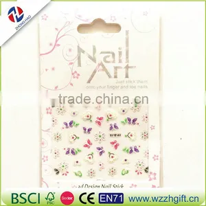 Water Transfer Nail Stickers Manicure Bright Flowers Design Nail Wraps Decoration Nails Decal thumbnail-6