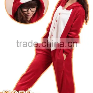 New Red Fox Ali Adult Animal Winter Fleece Onesie KK851 thumbnail-1