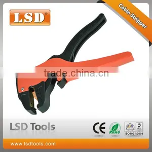 LS-700D Duch Mouth Automatic Cable Stripper Stripping and Cutting 2 in 1 Multi Tool 0.25-6mm2 Single Insulation Wire Stripper thumbnail-1