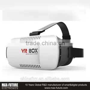 2016 Newest 3D VR Virtual Reality Headset 3D Movie Game Glasses Adjust Cardboard VR BOX 2.0 For 3.5~6.0" Smartphones thumbnail-2