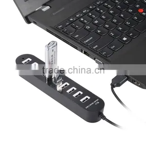 Portable 480MBPS Usb 2.0 10 Port Hub With One Switch thumbnail-1