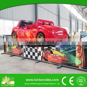 Amusement Park Equipment Double Wave Mini Flying Car For Sale Kiddy Rides thumbnail-3