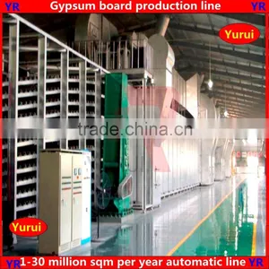 1-30 Million China Factory Automatic Paper Surface Gypsum Board Production Line thumbnail-1