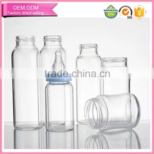 Newborn Bibi Products Borosilicate Glass Baby Bottle With Silicone Nipple thumbnail-1