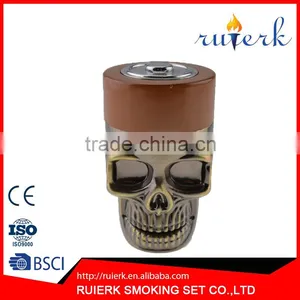 Spice Herb Grinder- Four Piece With Pollen Catcher - Zinc Alloy 815 thumbnail-1