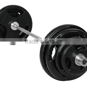 Colored Crossfit Equipment Solid Rubber Olympic Bumper Plates thumbnail-6