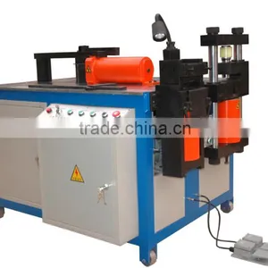 SIMENS/panasonic PLC Cnc Hydraulic Busbar Cutting Punching Bending Machine thumbnail-5