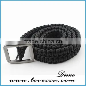 Handmade Miltary Tactical Survival Woven Braided Survival Paracord Belt thumbnail-2