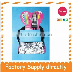 New Fashion Cheap DIY Drawing Mini Rolling Bag Made in China thumbnail-1