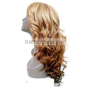 Factory Popular 185g Romance Curl Lace Front Synthetic Wigs for Female thumbnail-2