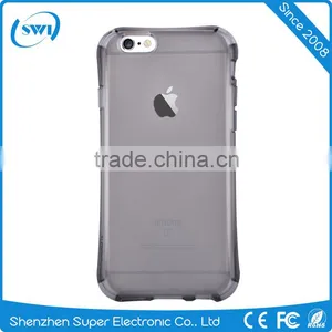 Hot Selling Ultra Slim Colourful Transparent Soft TPU Back Cases Cover For Iphone 6 6S 6 Plus thumbnail-3