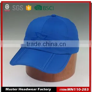Unisex Portable Foldable Travel Hiking Camping Fishing Adjustable Sun Protective Cap Hats thumbnail-1