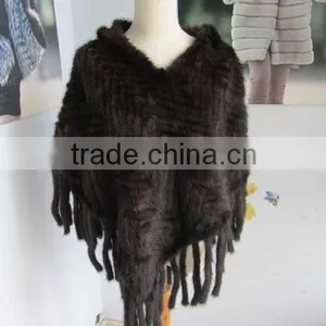 Wholesale Women's Mink Fur Cape MKS1 thumbnail-4