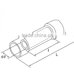 American,Japan,Germany Standard 1.5-6mm2 BV Series Electrical Female Nylon Disconnector thumbnail-4