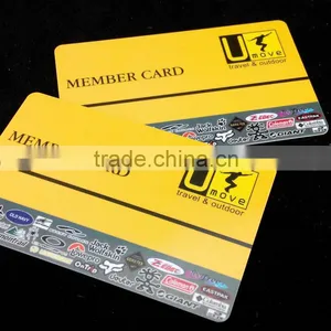 Colorful Printed Glossy PVC Member Card CR80 thumbnail-1