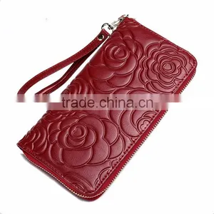 Custom Print Leather Wallet New Design Zipper Women Wallets With Card Slots thumbnail-1