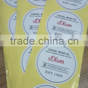 Die-cutting in Round Adhesive Paper Sticker thumbnail-1
