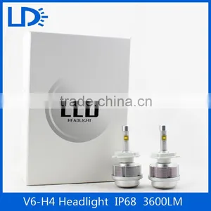 Super Bright Canbus Headlamp 6000k Car Auto Bulb 30w H4 Led Headlight thumbnail-6