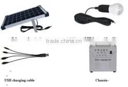 High Output Mini Green Power Portable Solar Led Light Kits for Wholesale thumbnail-1