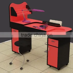 CE Certification Manicure Salon Table Nail Bar Furniture With Your Logo thumbnail-5