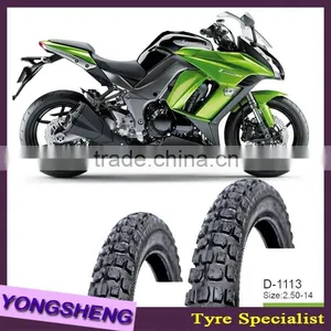 Size 3.25-16 3.50-16 Motorcycle Tire thumbnail-1
