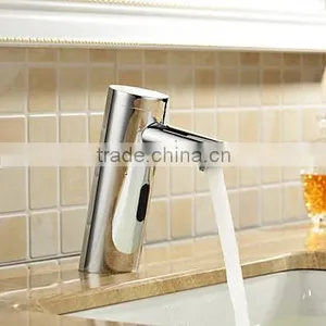 Touchless Faucet Water Tap Bathroom Mixer Without Handle thumbnail-1