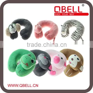 Soft Microbeads Animal U Shaped Travel Neck Pillow thumbnail-1