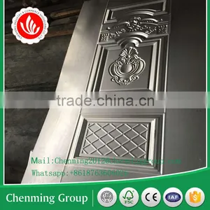 1.2mm Steel Moulded Door Skin for Security Door thumbnail-2