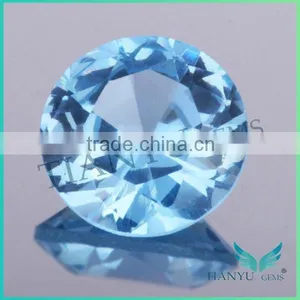High Quality Rough Diamond Round Shape 107# Lab Created Spinel for Fashion Jewelry thumbnail-1