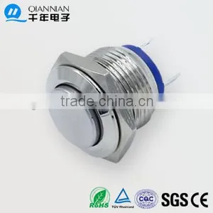 QN16-A6 16mm Momentary Metal Push Button Switch thumbnail-1