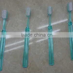 Hot Wholesale High Quality Customized Color Holder Disposable Hotel Toothbrush thumbnail-1