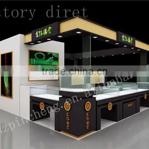 High End Modern Jewelry Store Furniture Interior Design Idea Used Wooden Display Cabinets thumbnail-1